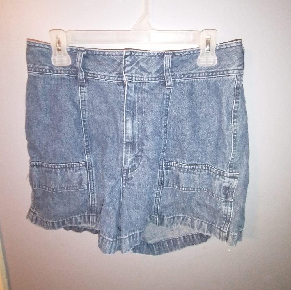 Mom Jean Khaki Shorts